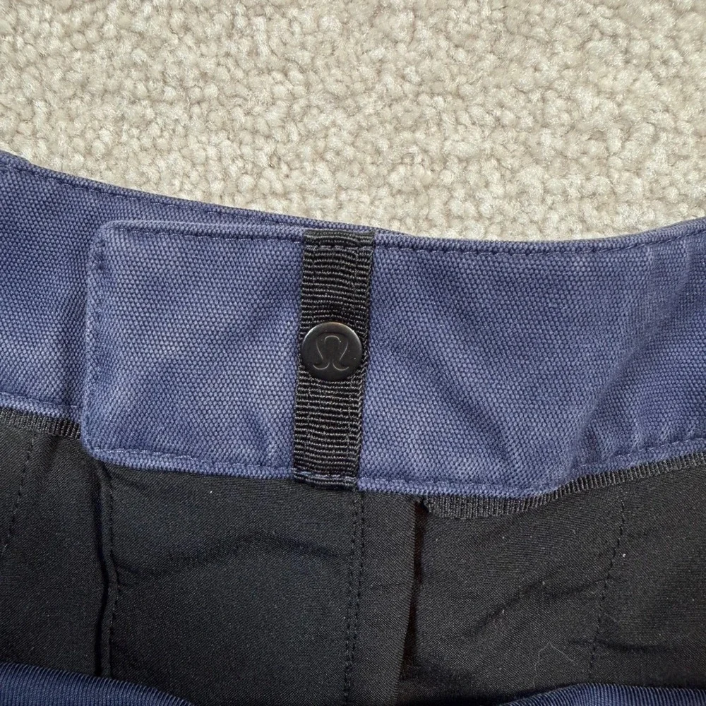 Lululemon ABC Pant Slim Men 31 Navy Blue Technical‎ 5-Pocket Chino Trousers